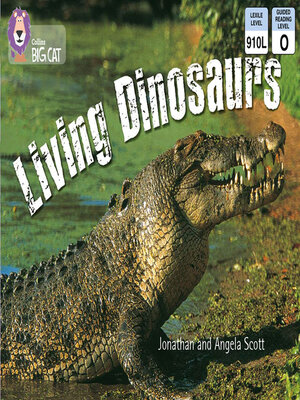 cover image of Collins Big Cat – Living Dinosaurs